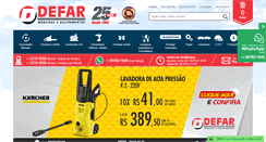Desktop Screenshot of defar.com.br