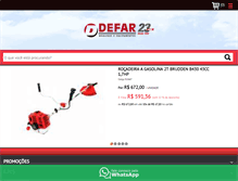 Tablet Screenshot of defar.com.br